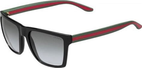 occhiali da sole gucci gg 3535 s|Gucci 3535 S 5Cm Dk Nero Verde Rosso .